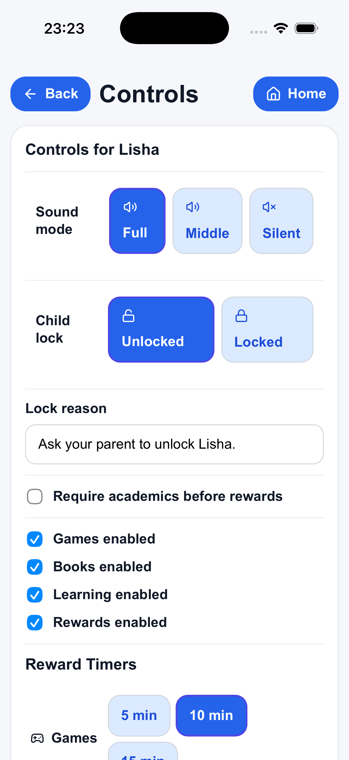 Parent App screenshot 2